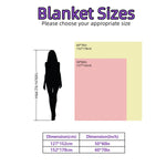 Bubble Fleece Blanket – Ultra Soft Rabbit Fur Throw, Cozy & Fluffy Decorative Blanket for Couch & Bed