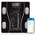 ⚖️ Smart Body Fat Scale – Wireless LED Digital Weight & Body Composition Analyzer with CE Certification