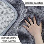 Cute Fluffy Rug – Ultra-Grip Non-Slip Backing, Soft & Easy to Clean