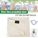 Grounding Sheet with 5% Silver Fiber – Relax, Recharge & Sleep Better
