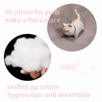 🐾 Kawaii Cat Paw Plush Cushion – Cute Soft Floor Pillow & Chair Pad for Home or Office