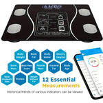 ⚖️ Smart Body Fat Scale – Wireless LED Digital Weight & Body Composition Analyzer with CE Certification